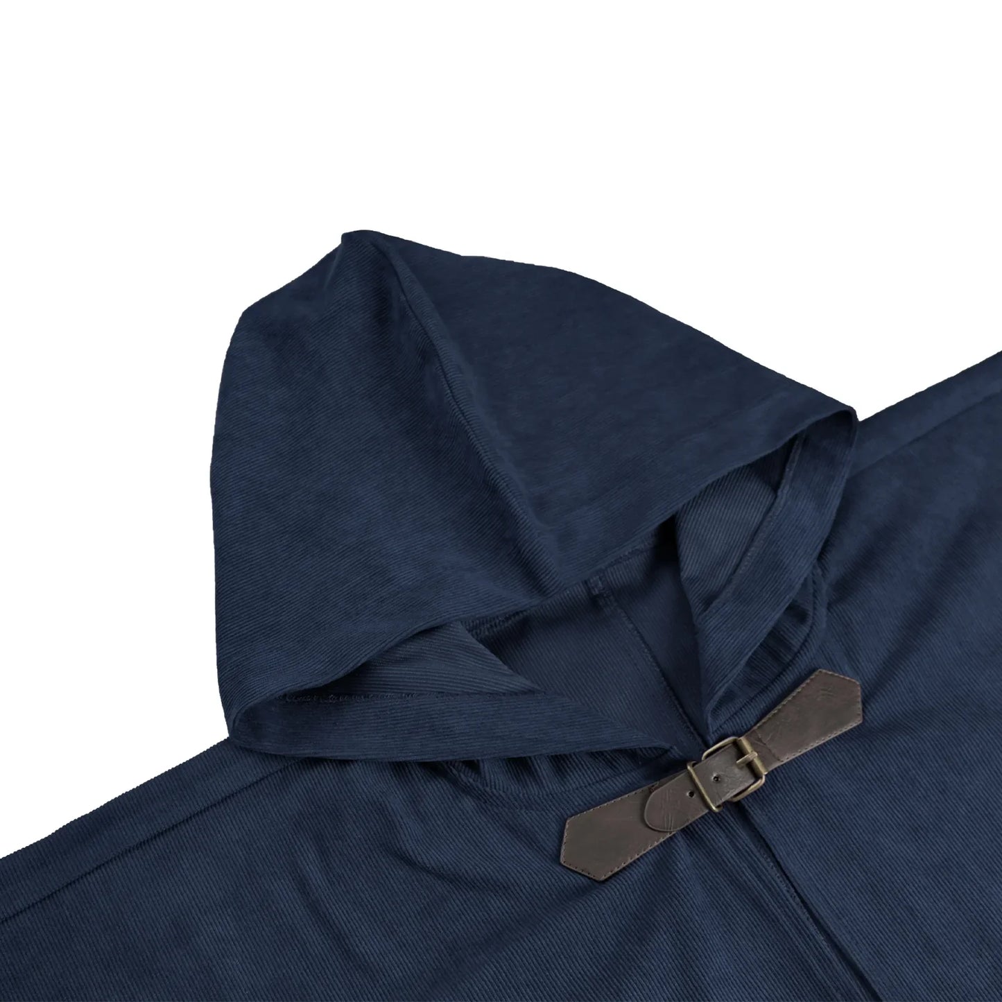 Medieval Corduroy Hooded Cloak