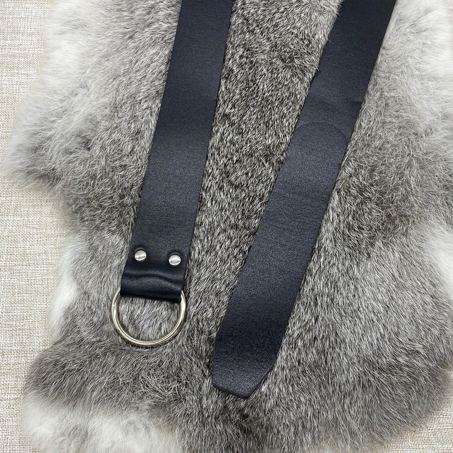Medieval Embossed Belt with Belt Bag