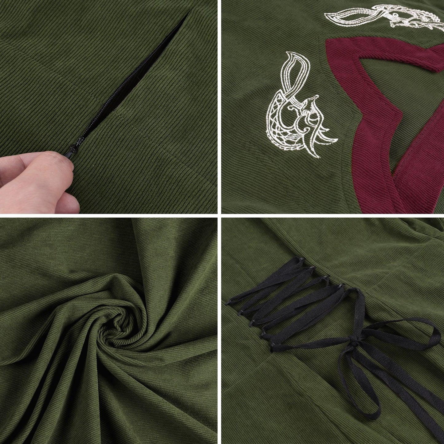 Renaissance Embroidery Dress