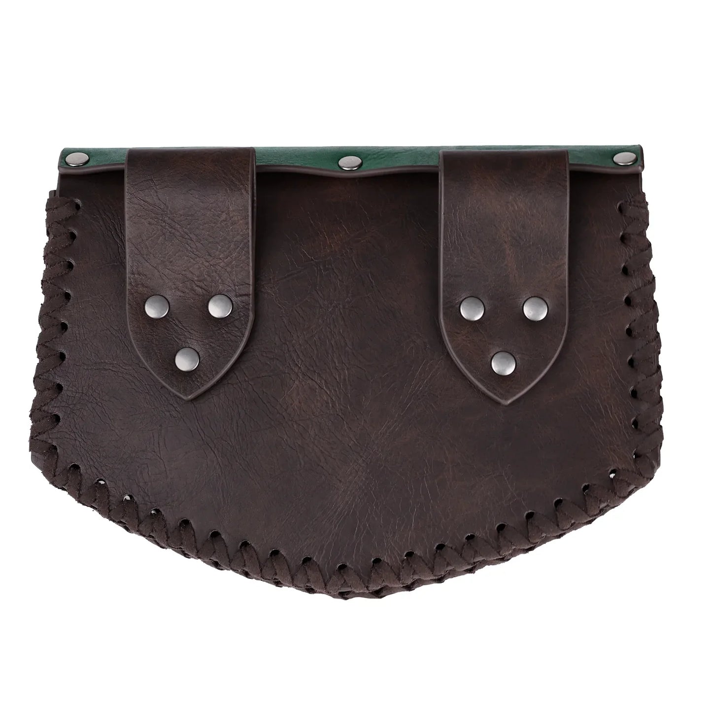 Medieval Leaf Belt Bag with Belt