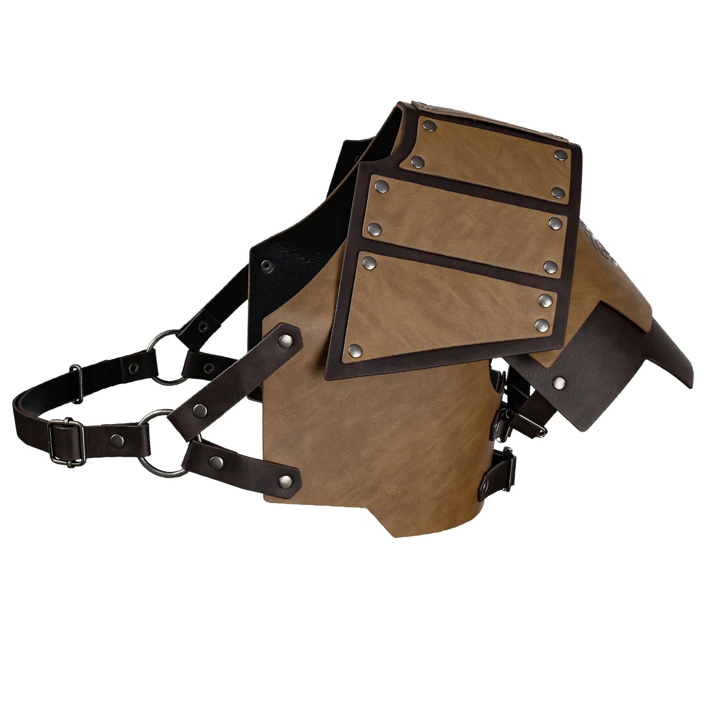 6 PCs Medieval Faux Leather Armor Set for Kids