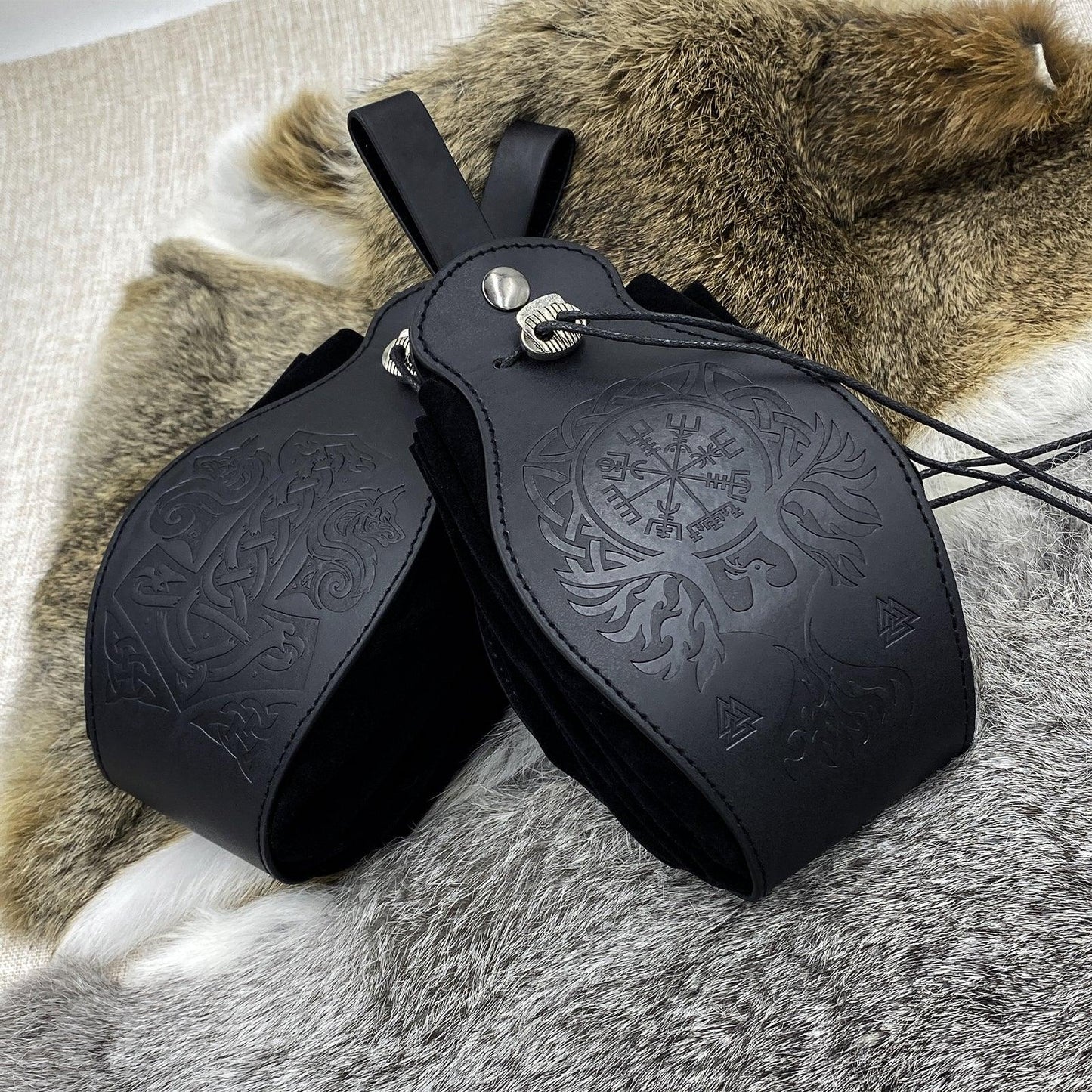 Vintage Portable Drawstring Purse