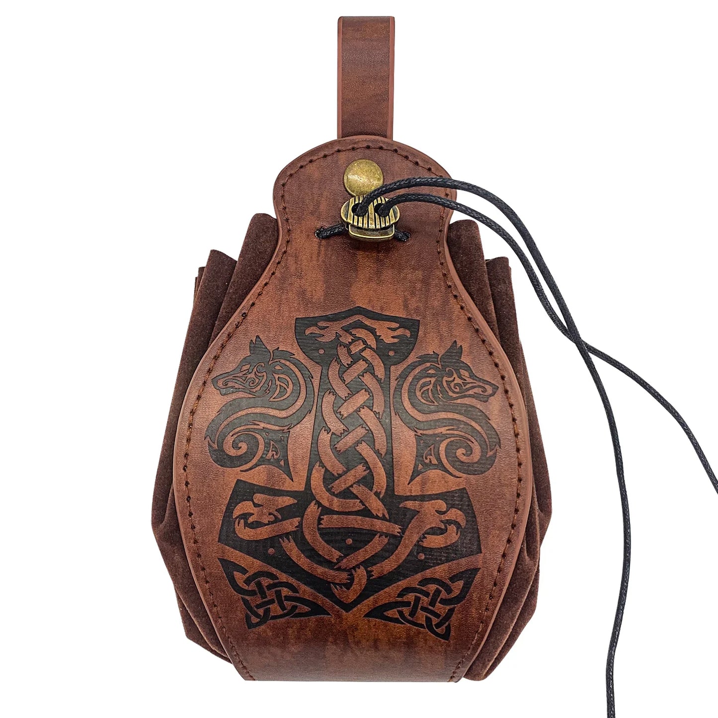 Vintage Portable Drawstring Purse