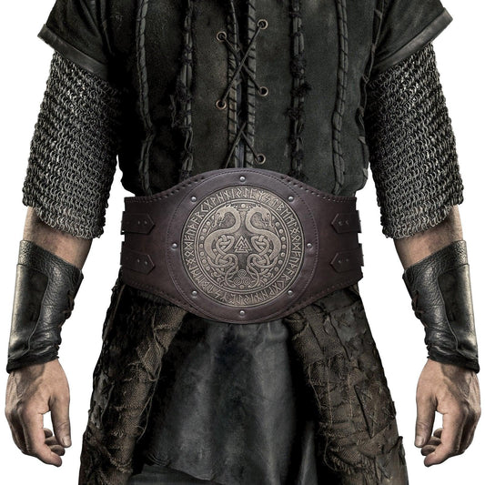 Viking Embossed Dragon Waist Armor