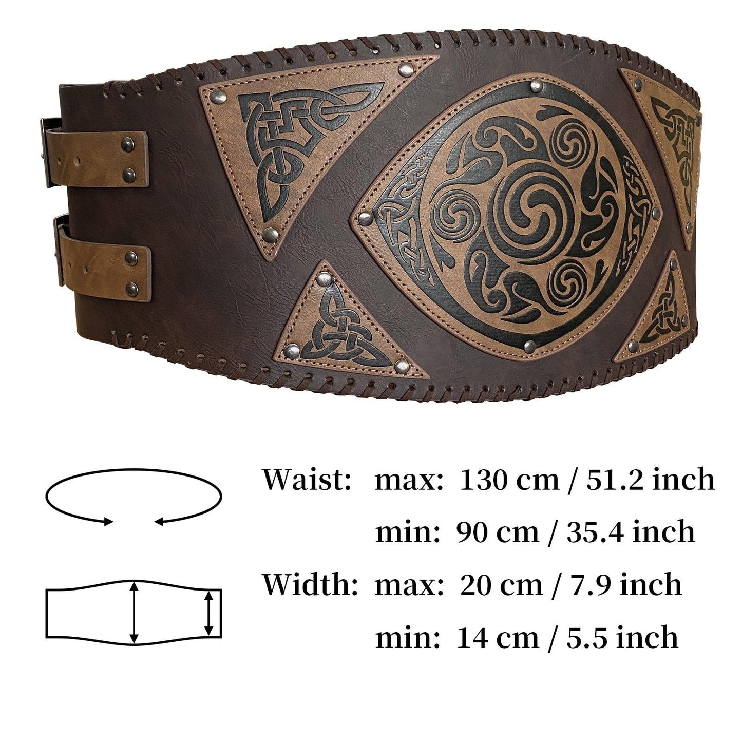 Vintage Nordic Waist Armor
