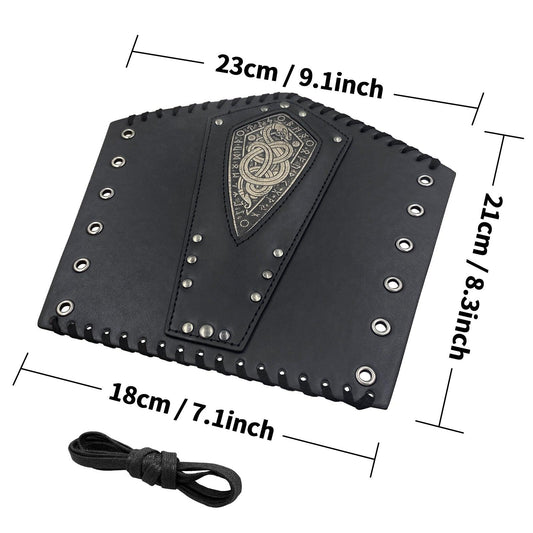 Viking Embossed Dragon Arm Guards