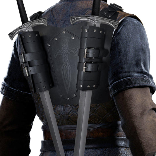 Knight Double Back Sword Holster