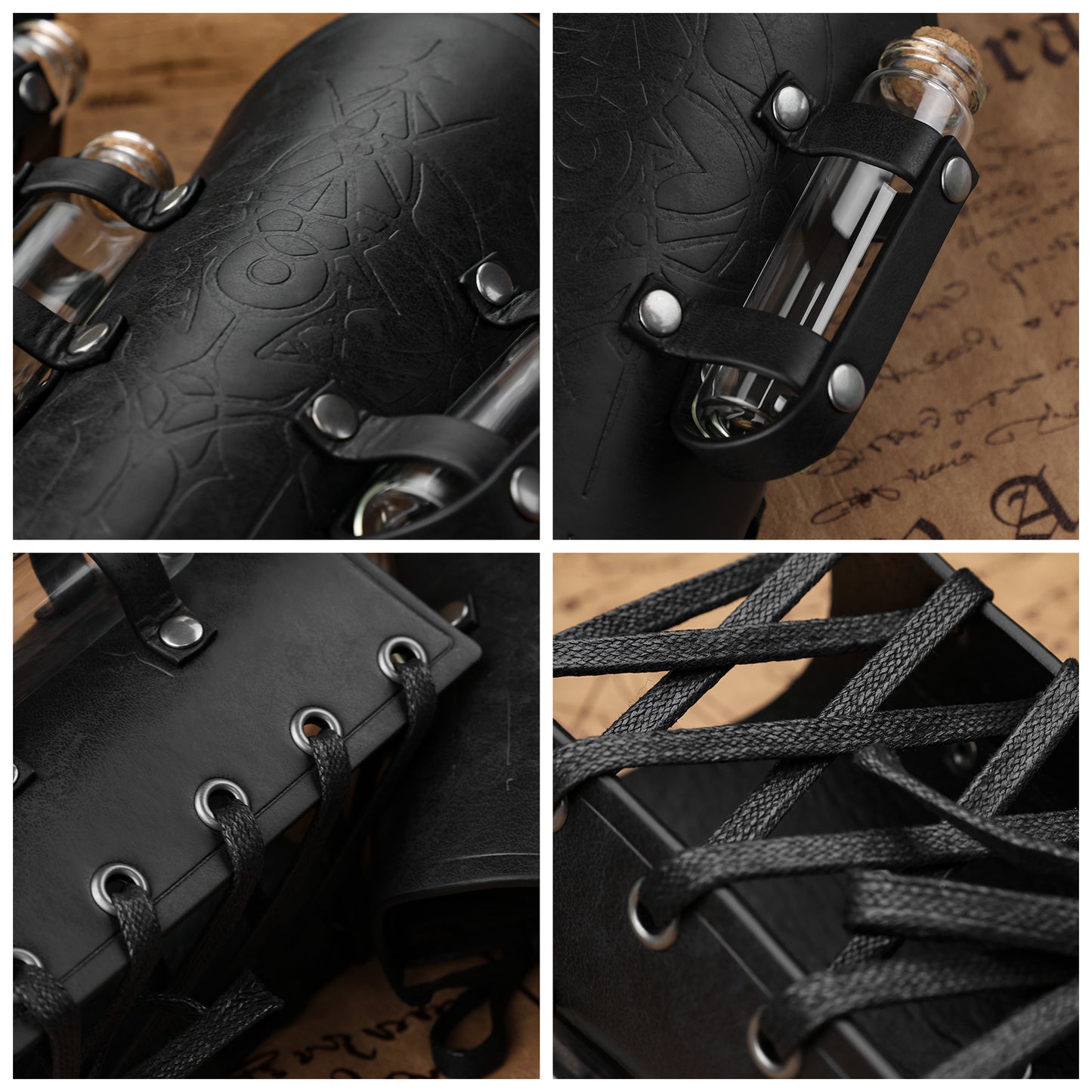 Fantasy Alchemy Buckle Arm Guards