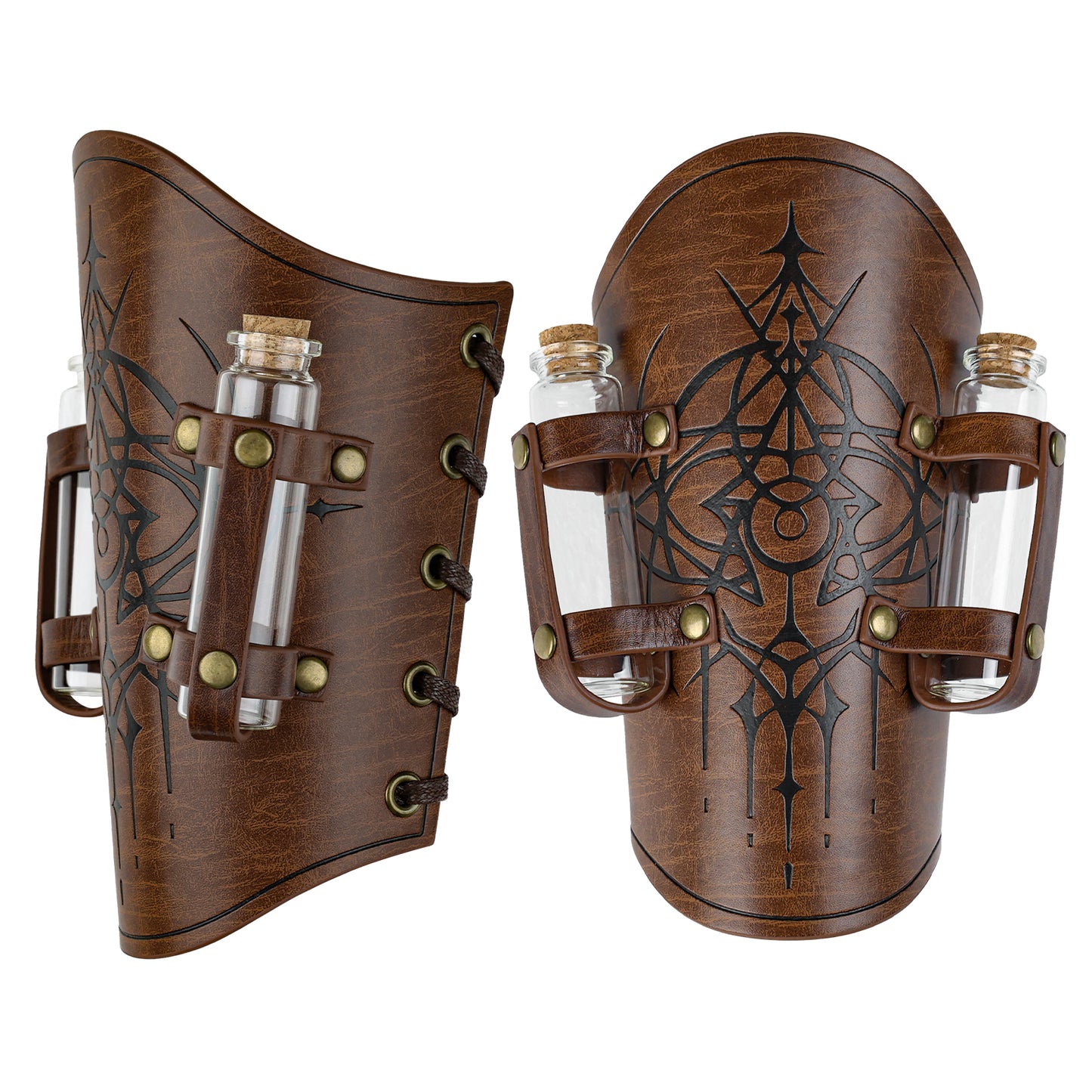 Fantasy Alchemy Buckle Arm Guards