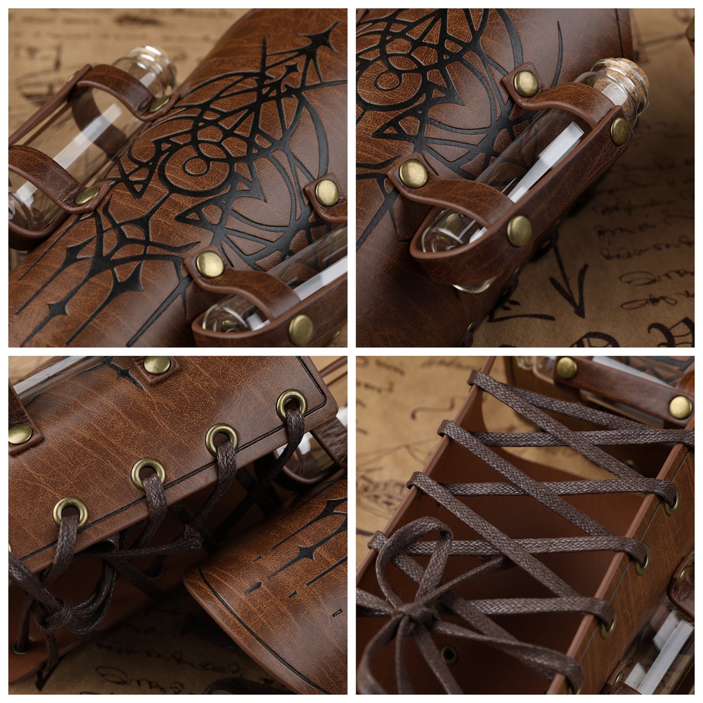 Fantasy Alchemy Buckle Arm Guards
