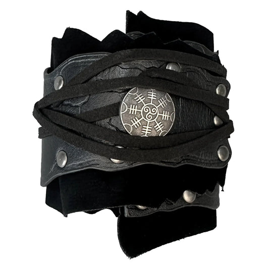 Medieval Suede Arm Wraps