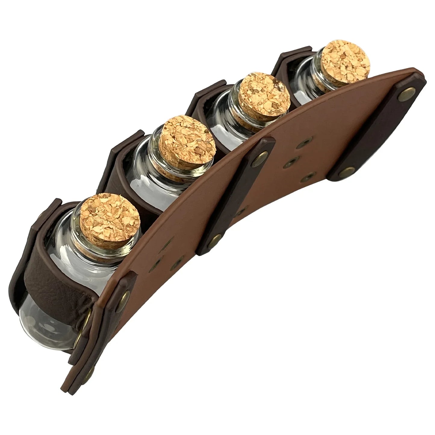 Fantasy Wizard Potion Bottles Belt