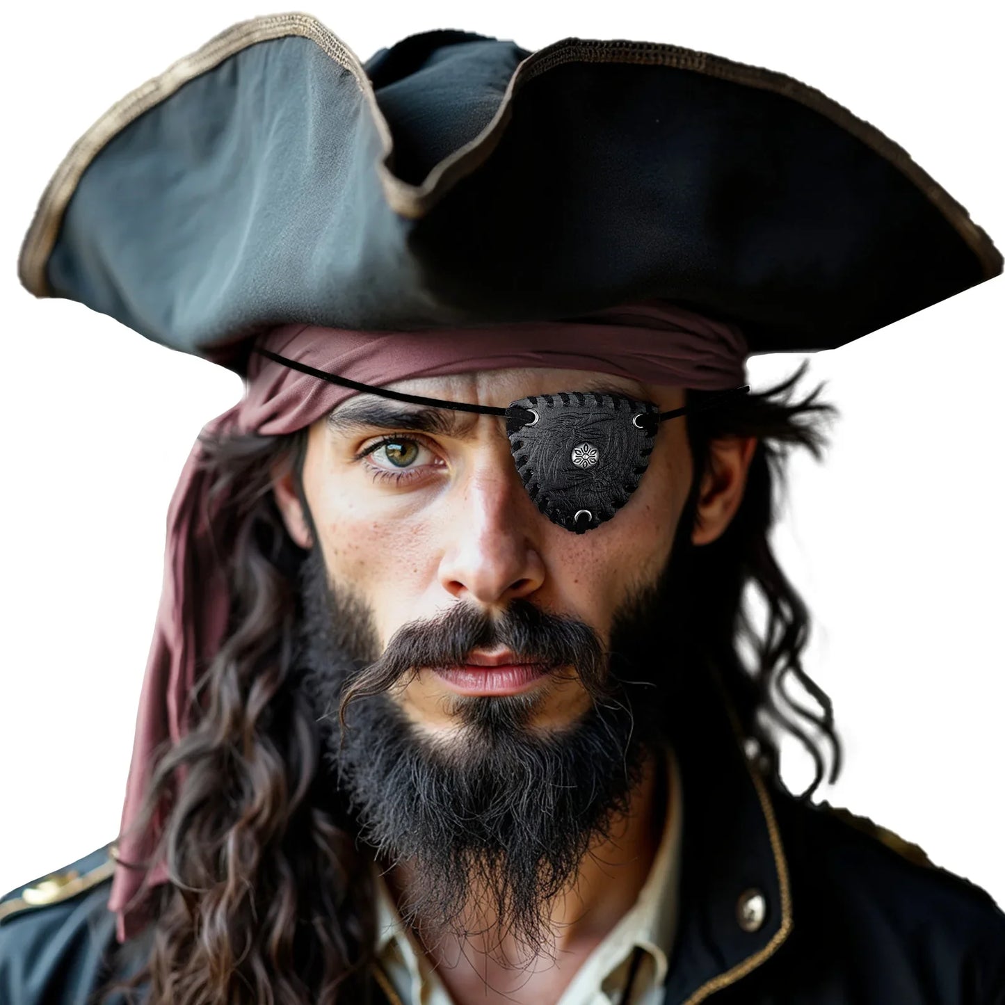 Nordic Embossing Pirate Eye Patch