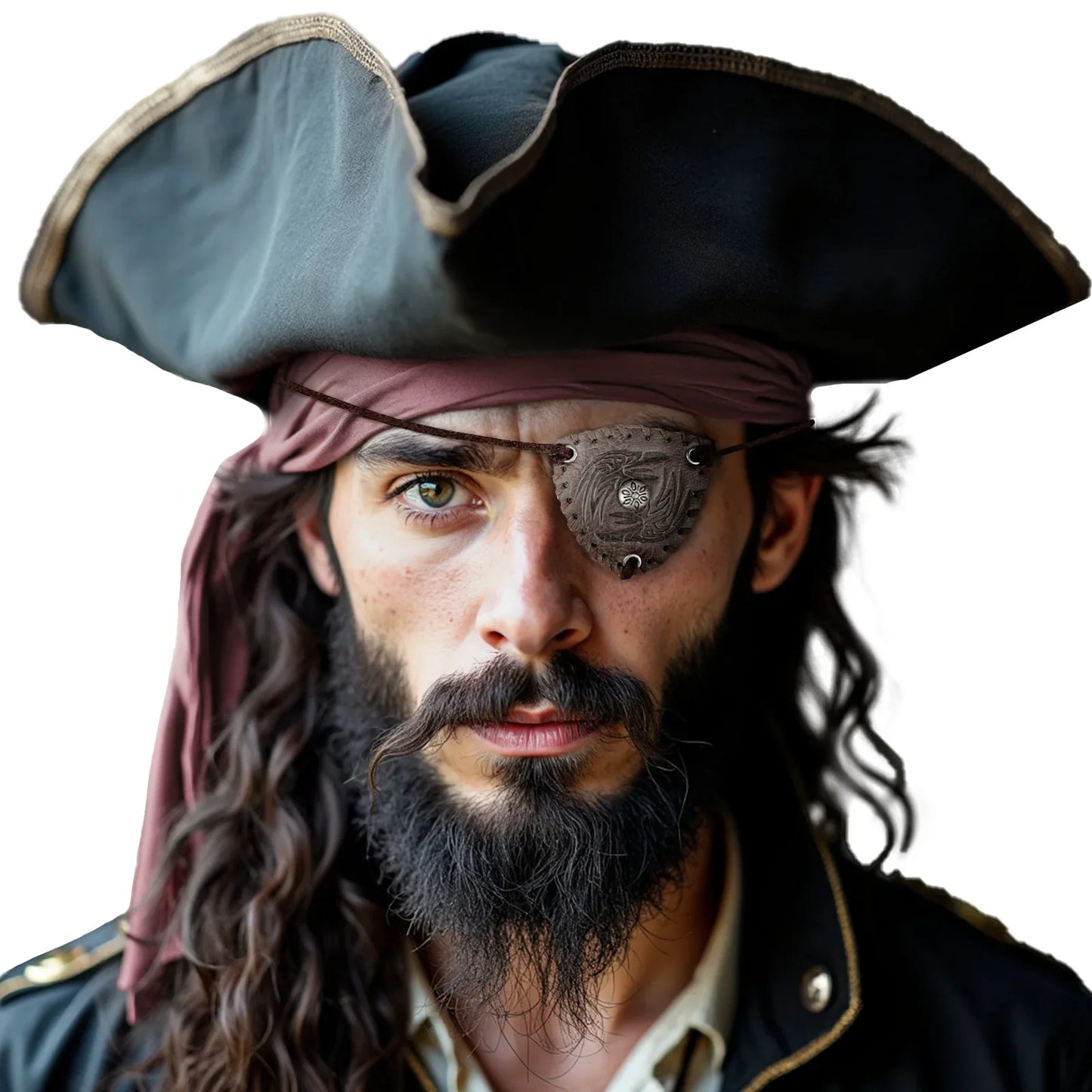 Nordic Embossing Pirate Eye Patch