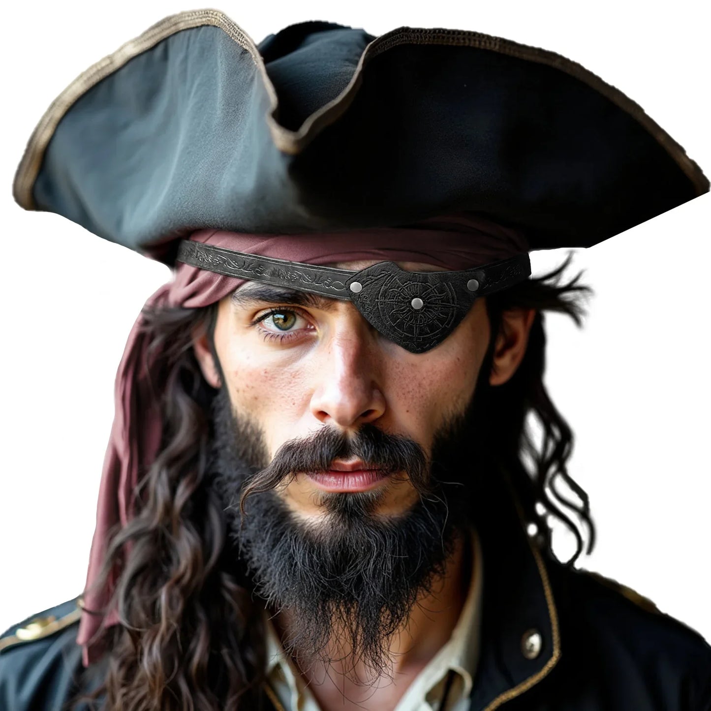 Nordic Embossing Pirate Eye Patch