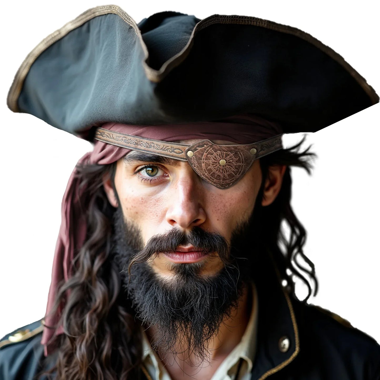Nordic Embossing Pirate Eye Patch