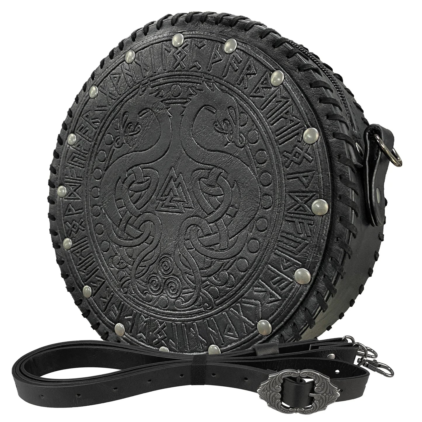 Nordic Embossed Crossbody Bag