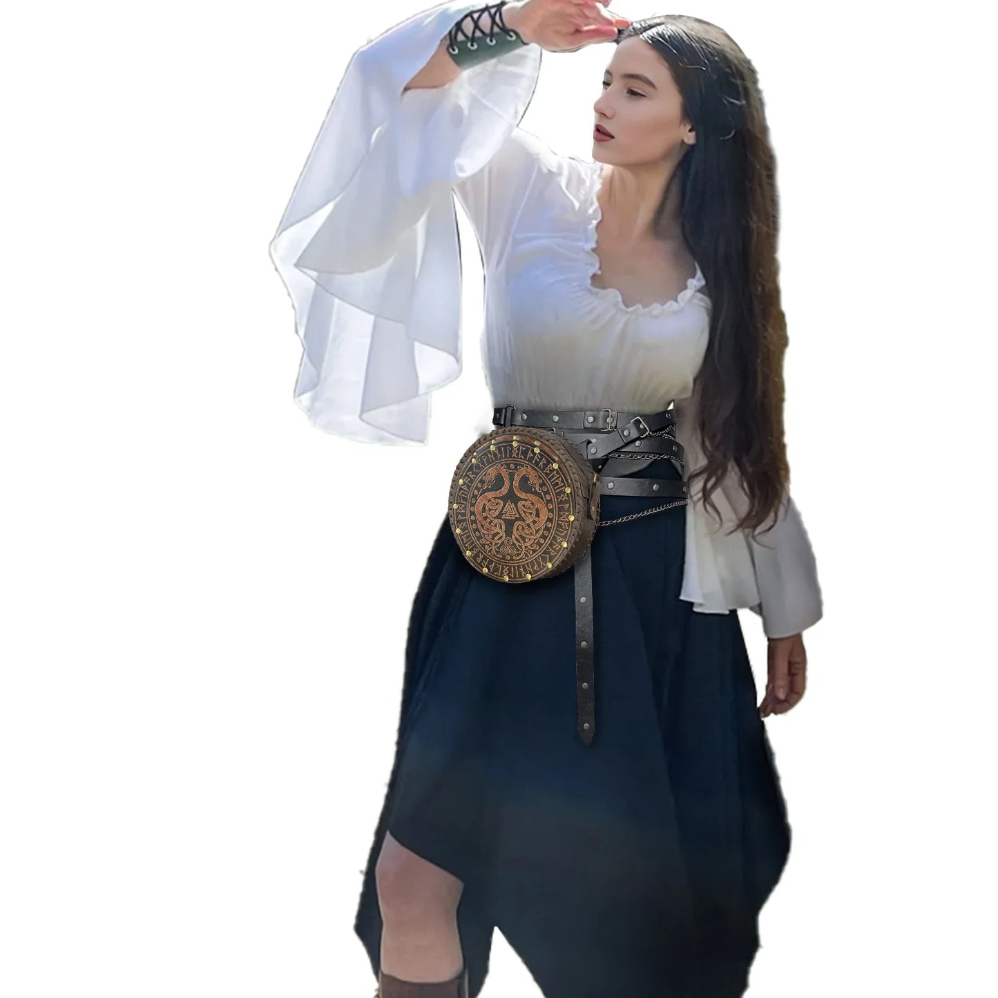 Nordic Embossed Crossbody Bag