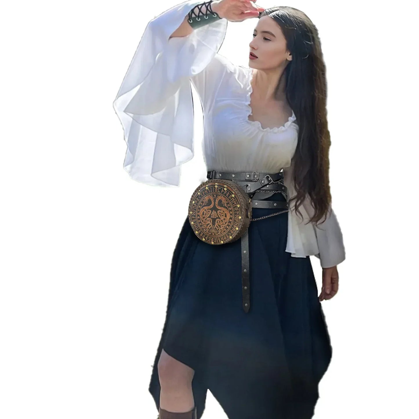 Nordic Embossed Crossbody Bag