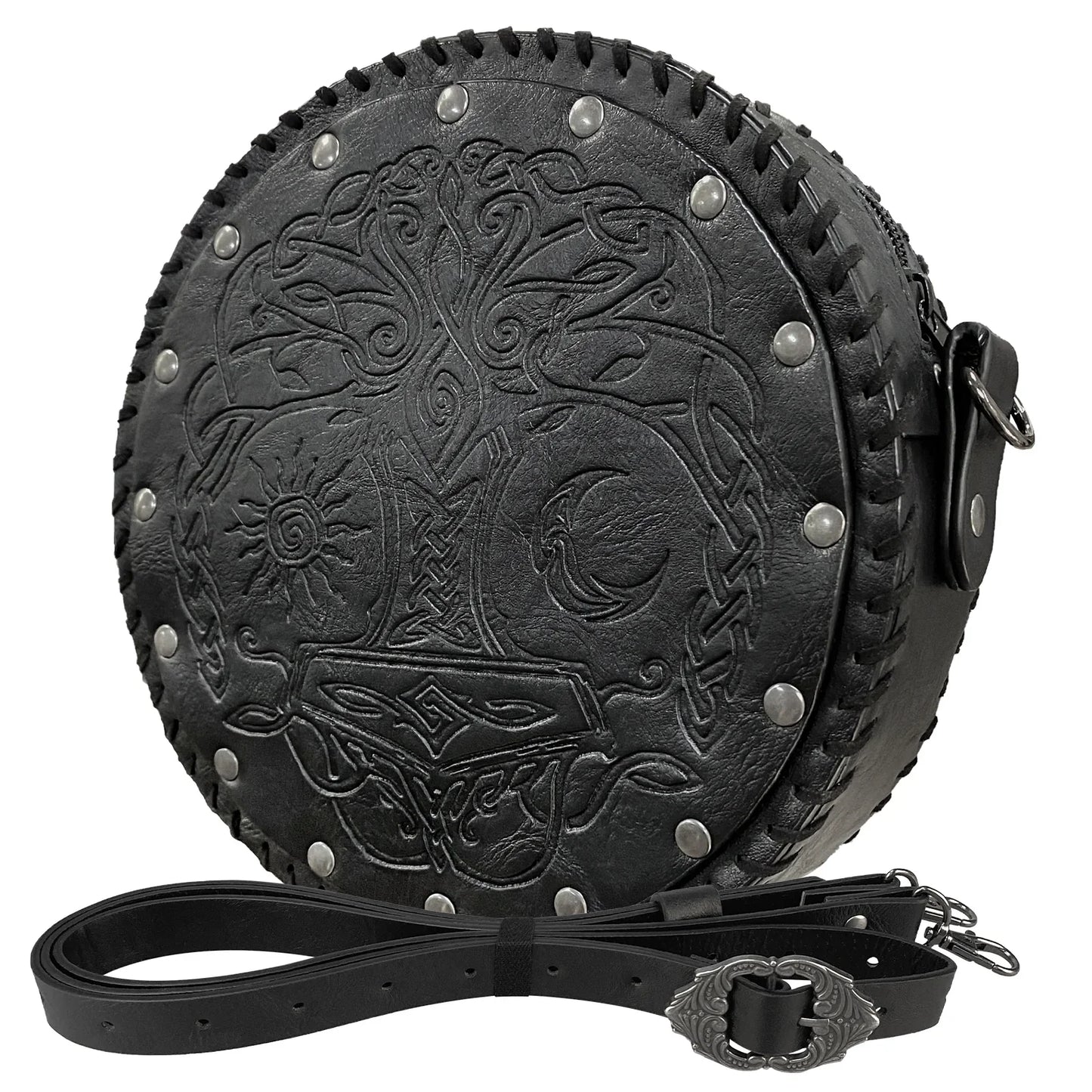 Nordic Embossed Crossbody Bag