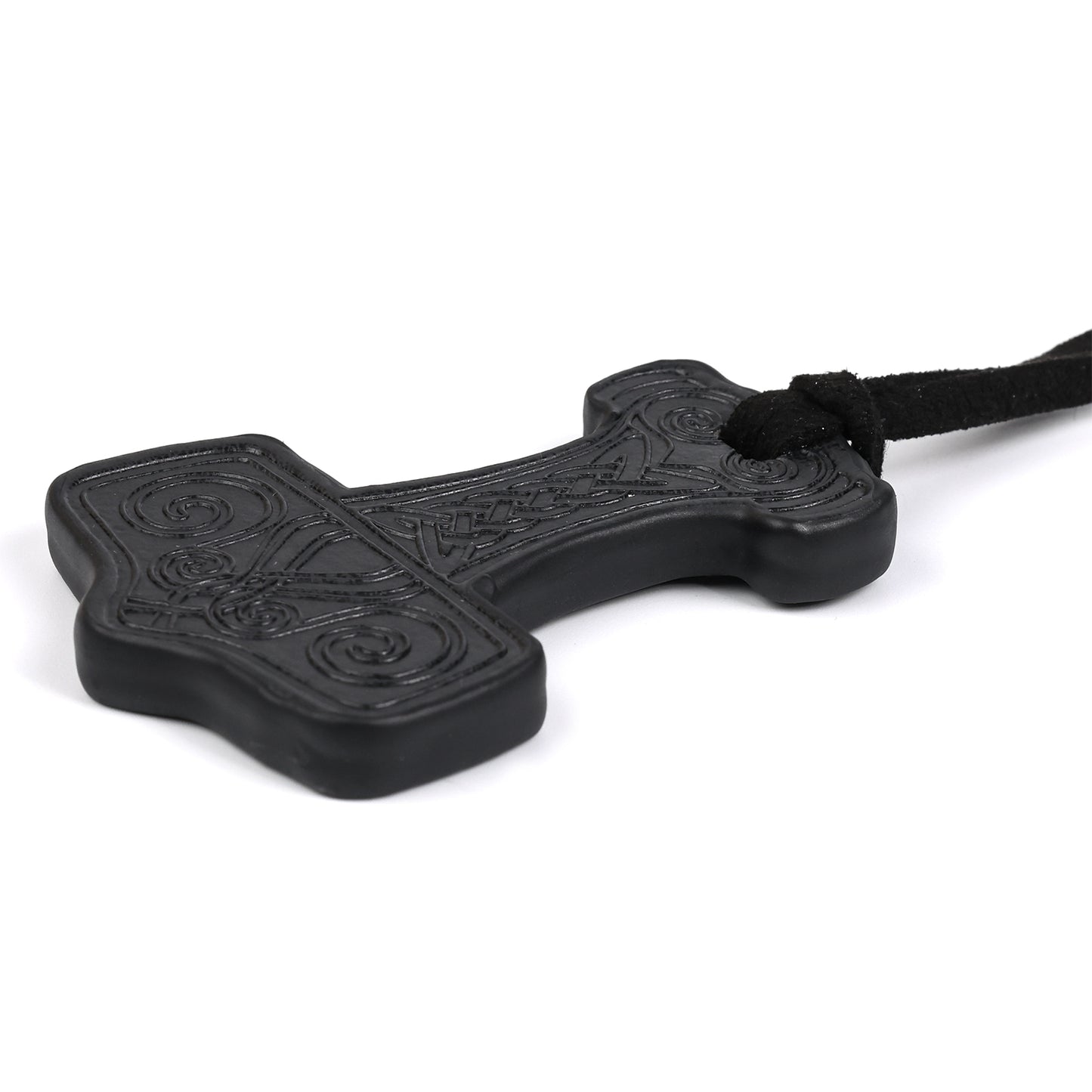 Embossed Thor's Hammer Necklace