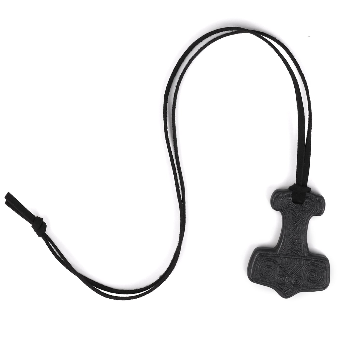 Embossed Thor's Hammer Necklace
