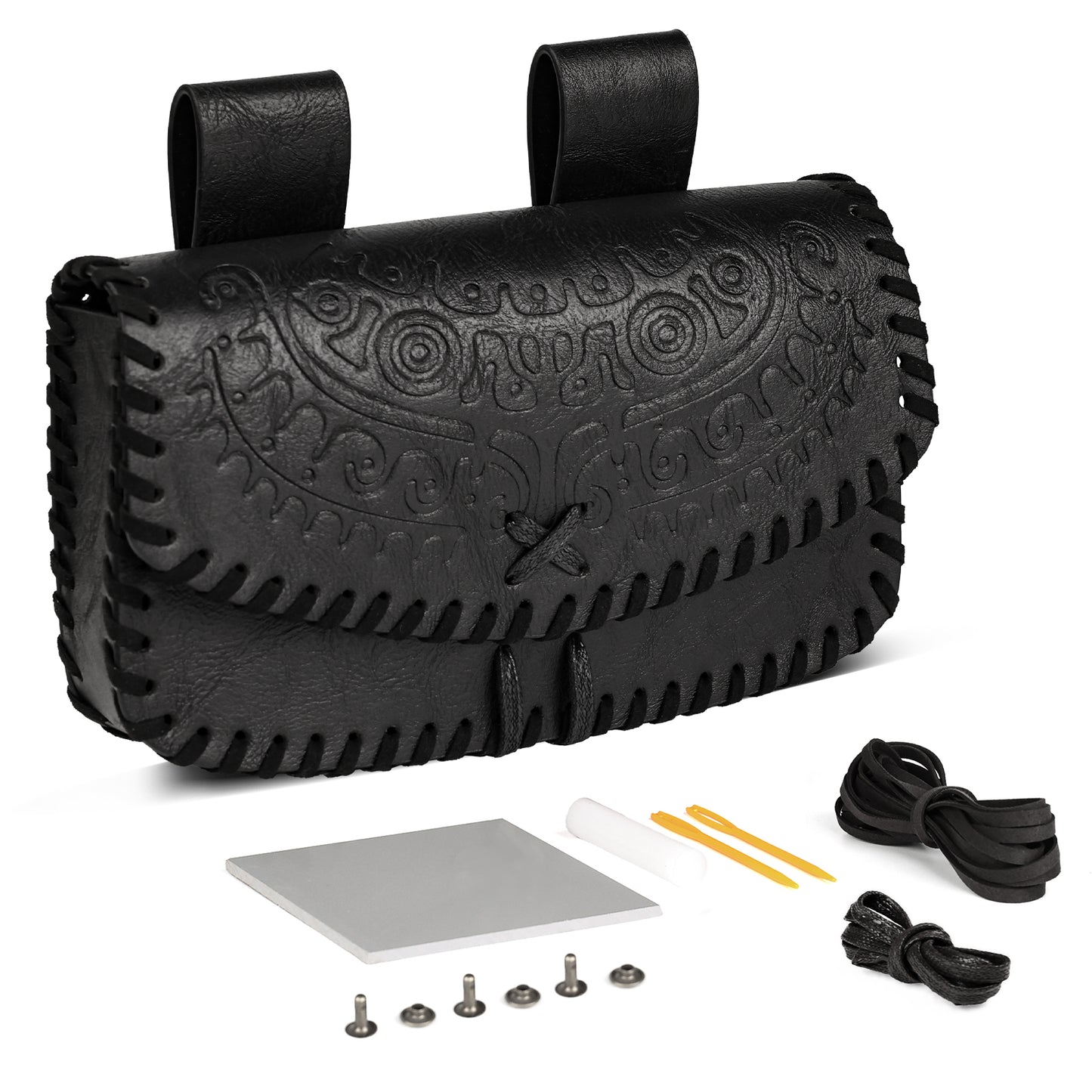Vintage DIY Kits Portable Belt Pouch
