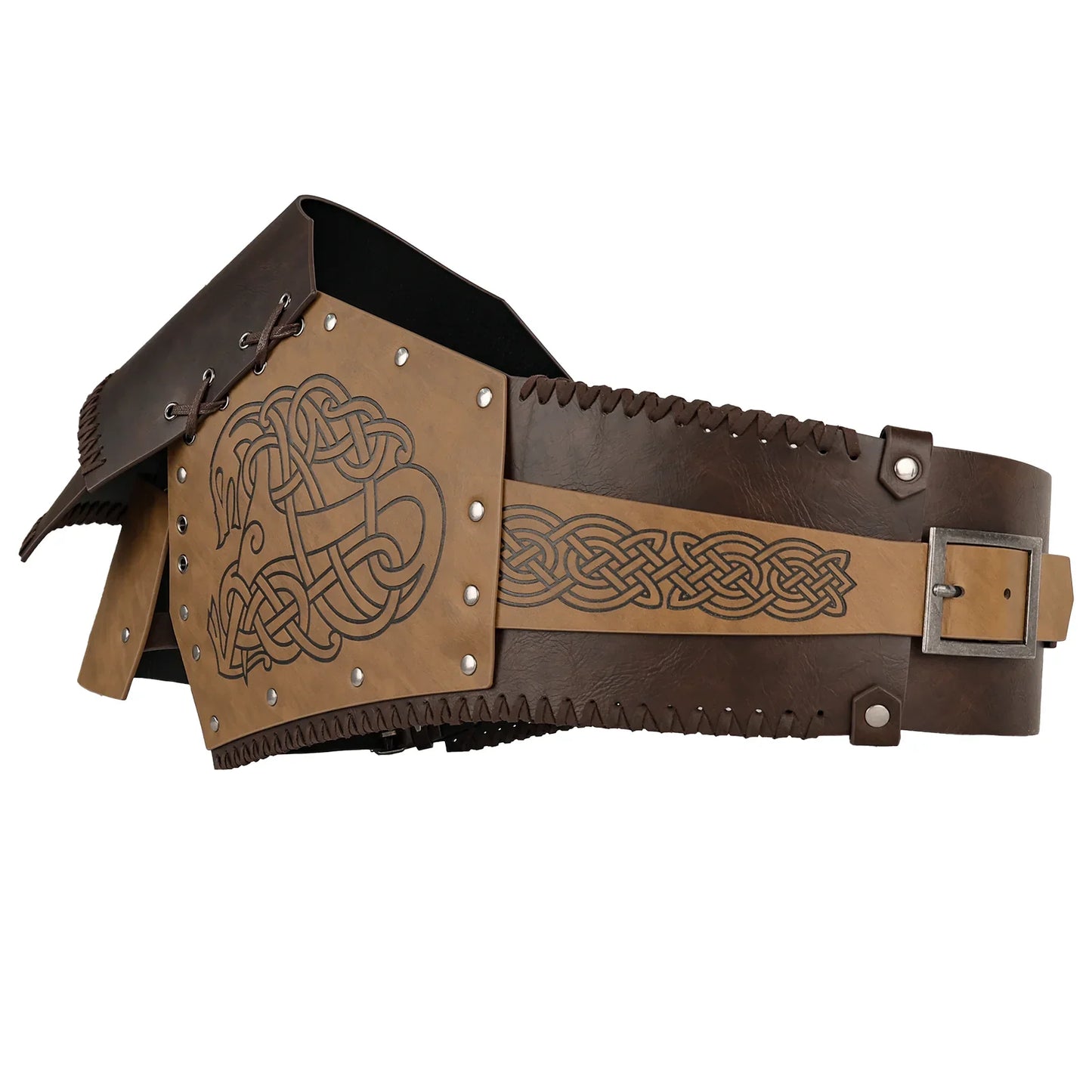 Single Pauldron Shoulder Knight Armor