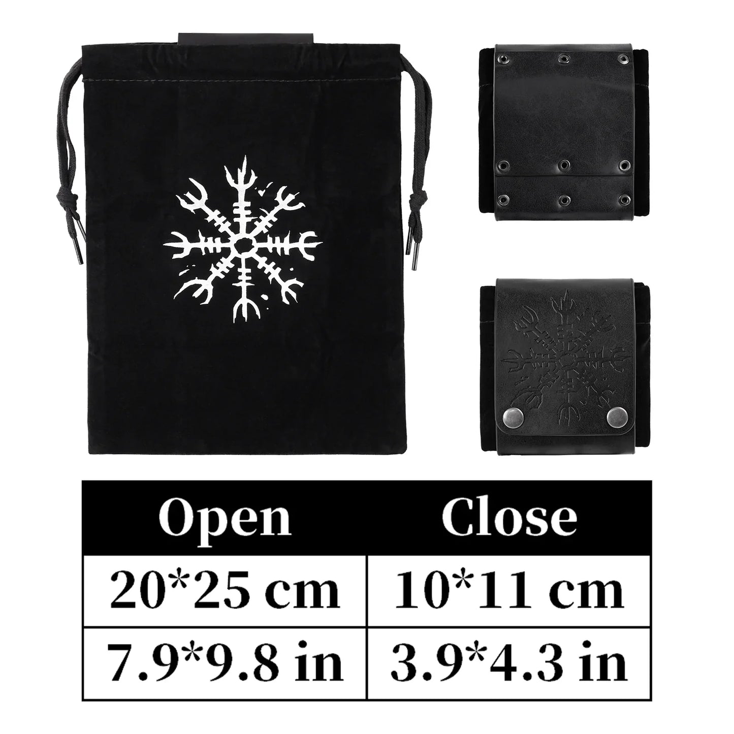 Embossed Foraging Bag Belt Pouch