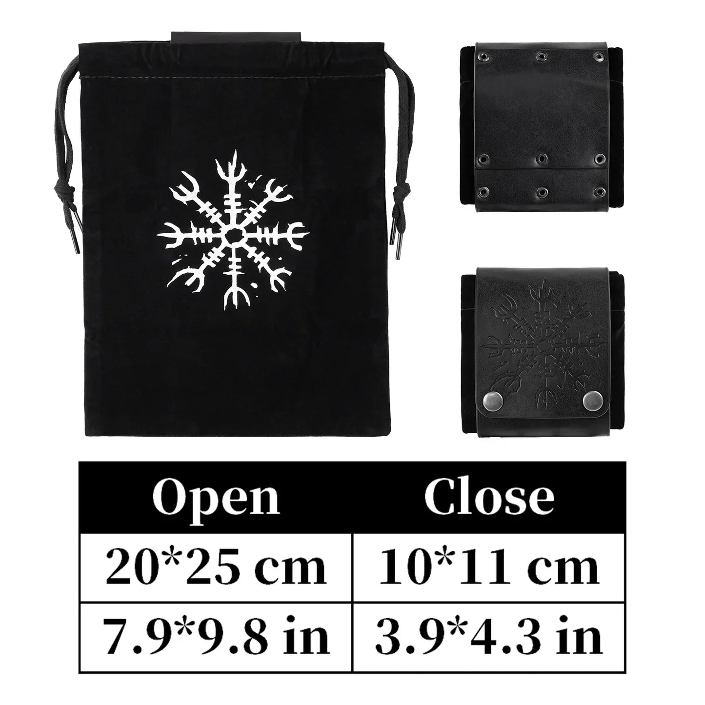 Embossed Foraging Bag Belt Pouch