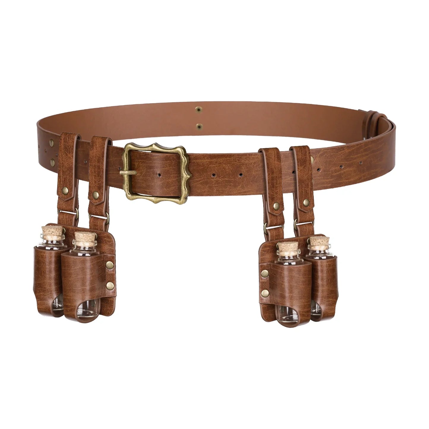 3PCs Medieval Alchemy Belt Potion Bottle