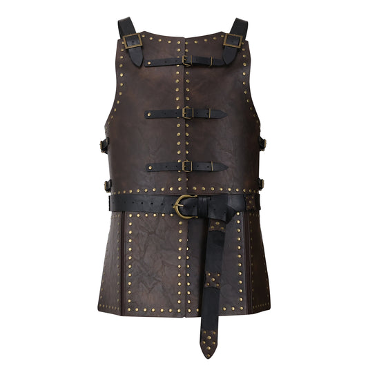 Medieval Faux Leather Chest Armor