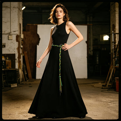 HiiFeuer Medieval Braided Chain Belt