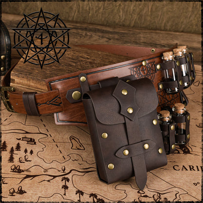 HiiFeuer 4 PCs Medieval Alchemy Costume