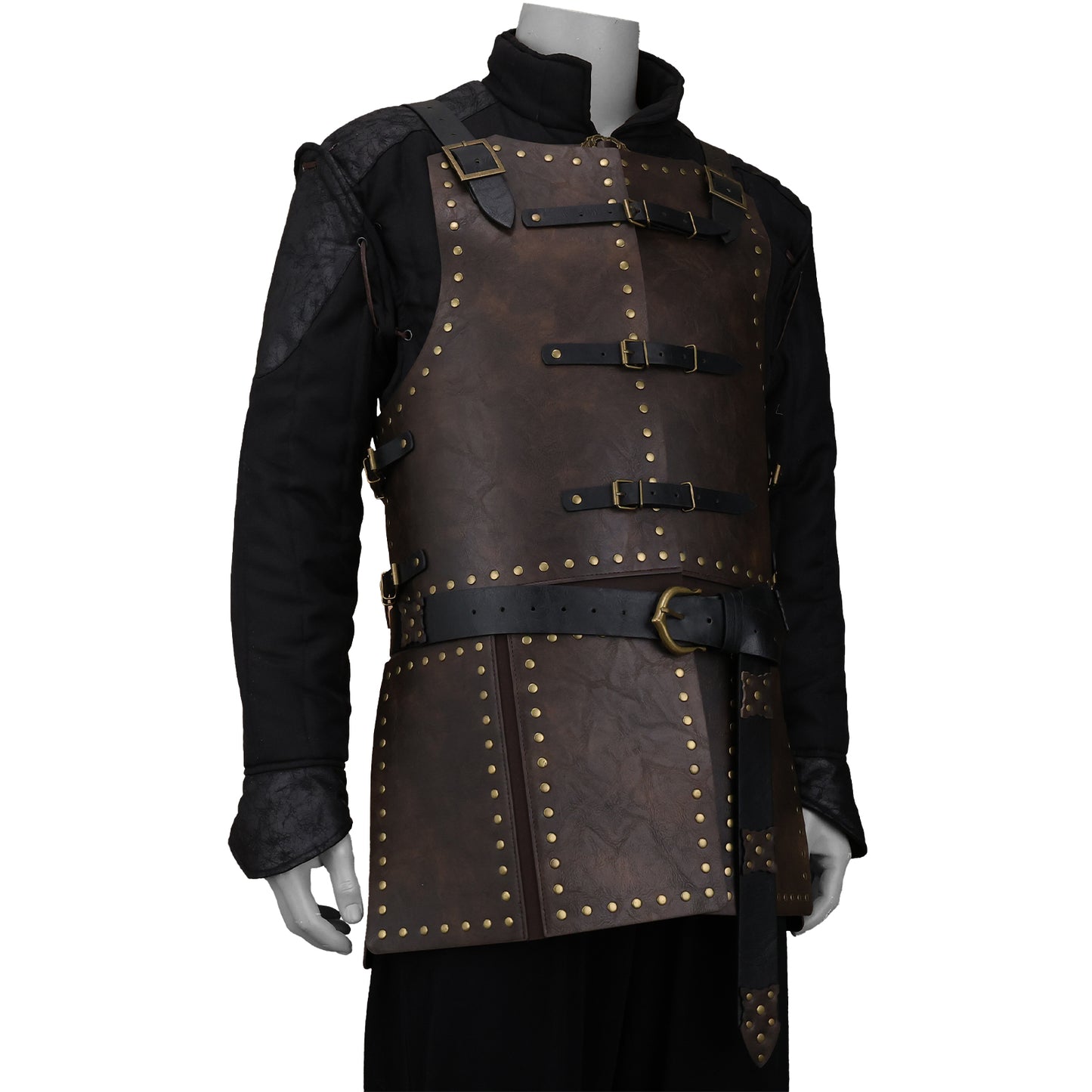 Medieval Faux Leather Chest Armor