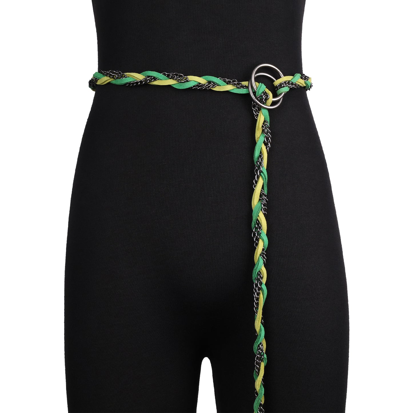 HiiFeuer Medieval Braided Chain Belt