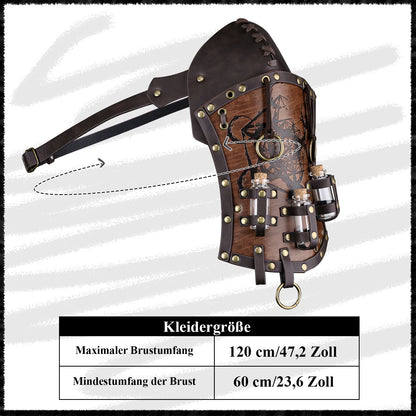 HiiFeuer Kids Alchemist Waist Set, Arm Bracers & Shoulder Armor