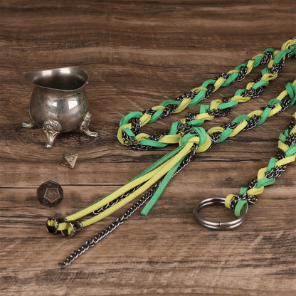 HiiFeuer Medieval Braided Chain Belt