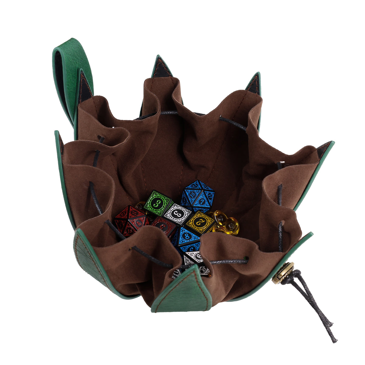 HiiFeuer Medieval Belt Renaissance Leaf Purse