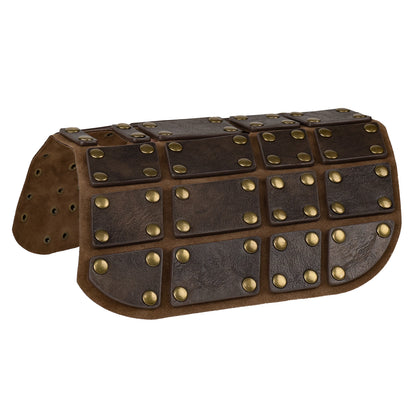 Medieval Faux Leather Dog Armor Clothe