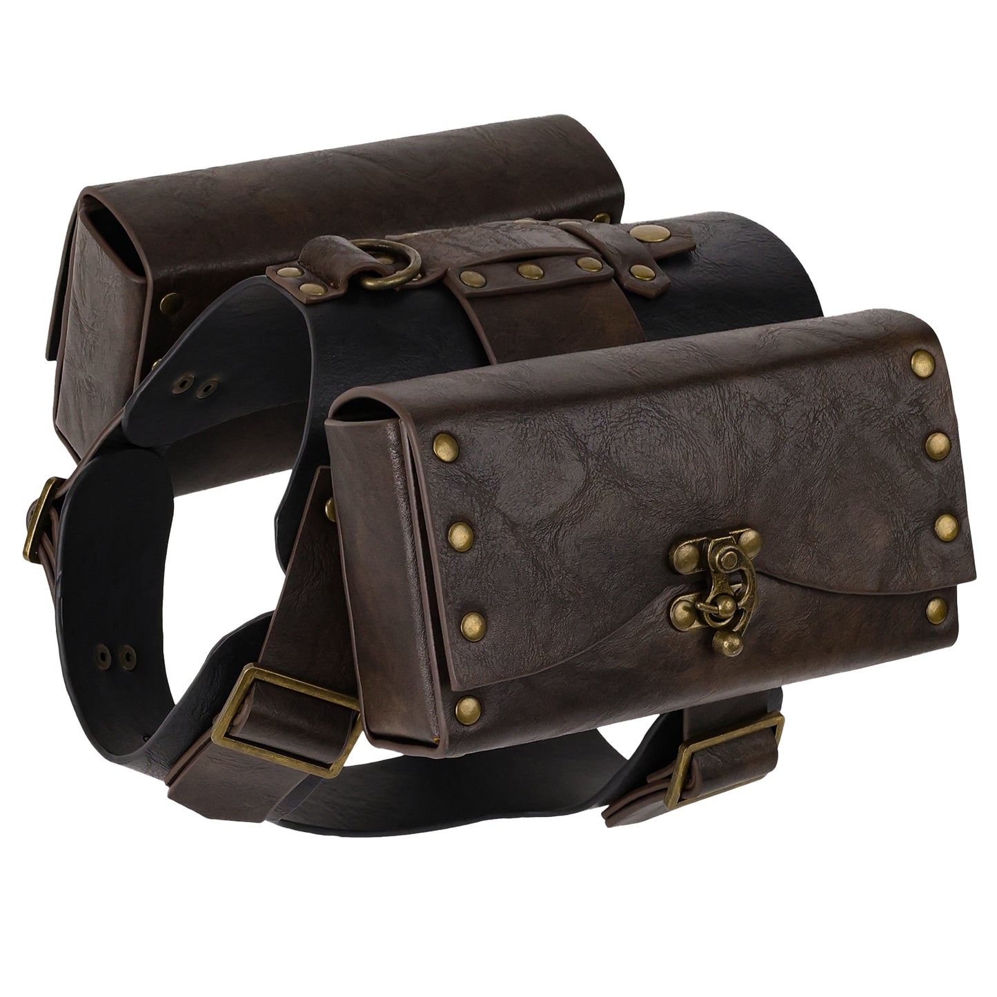 Medieval Faux Leather Dog Armor Clothe