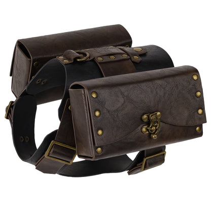 Medieval Faux Leather Dog Armor Clothe