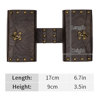 Medieval Faux Leather Dog Armor Clothe