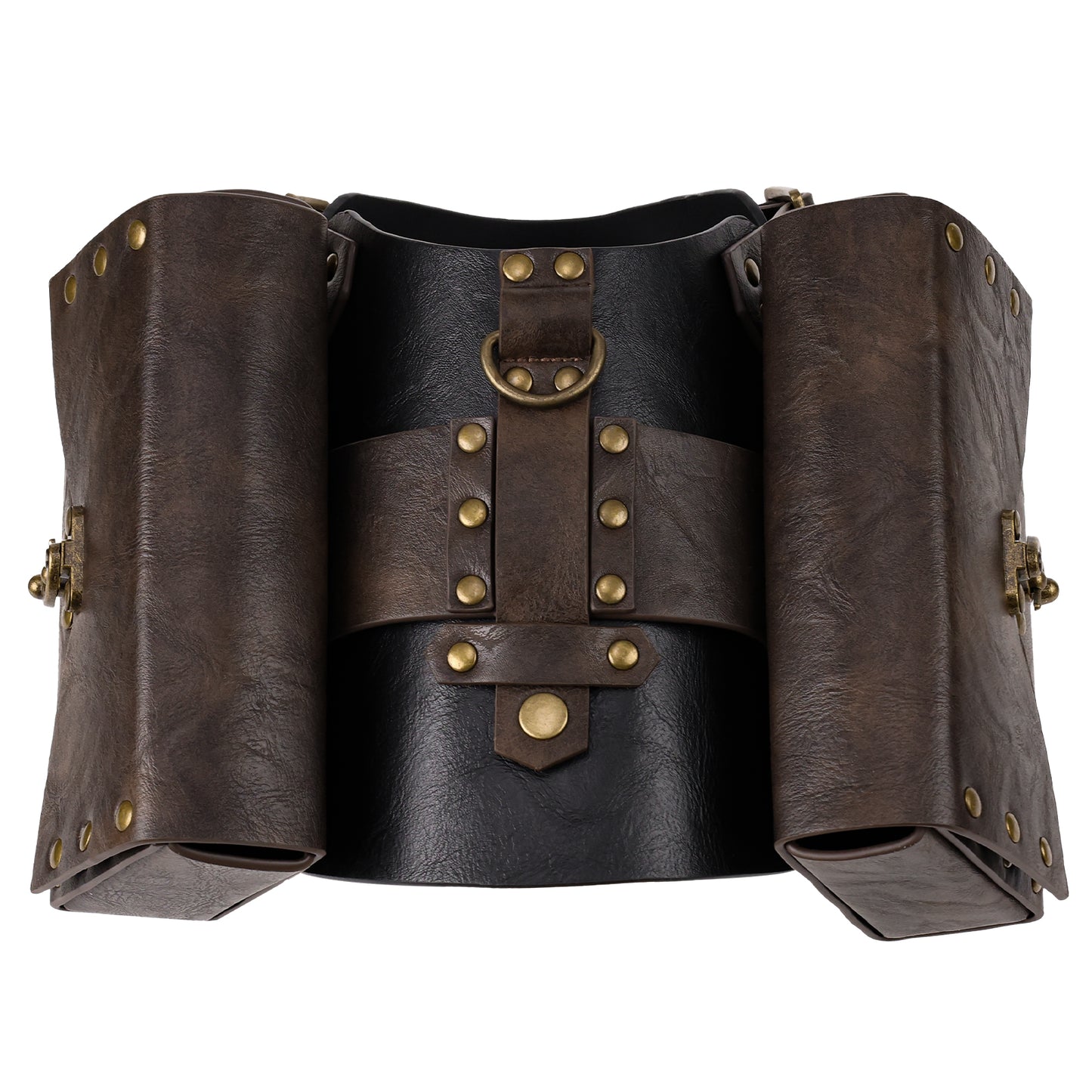 Medieval Faux Leather Dog Armor Clothe