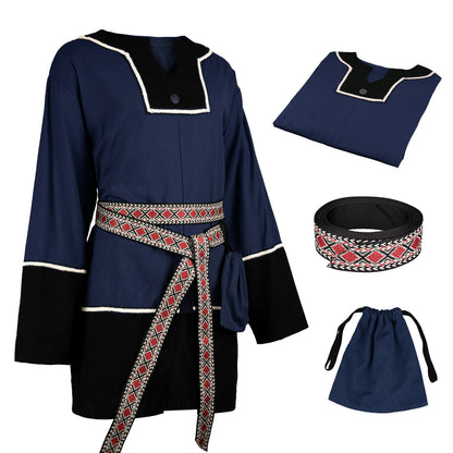3 PCs Medieval Tunic Set