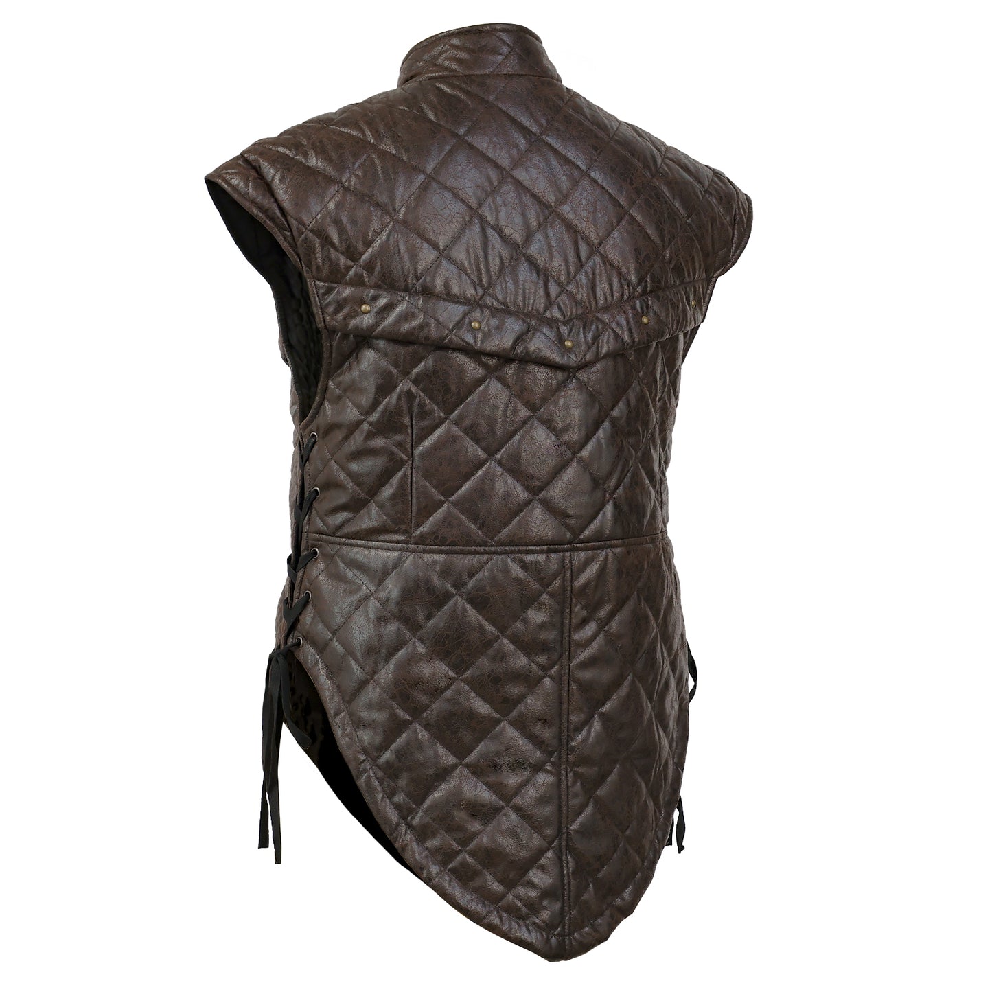 Medieval Suede Sleeveless Vest