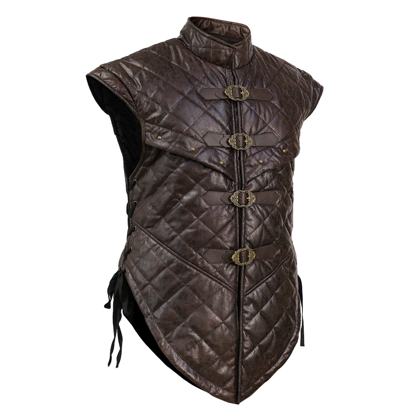 Medieval Suede Sleeveless Vest