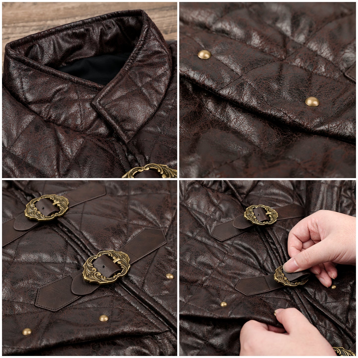 Medieval Suede Sleeveless Vest