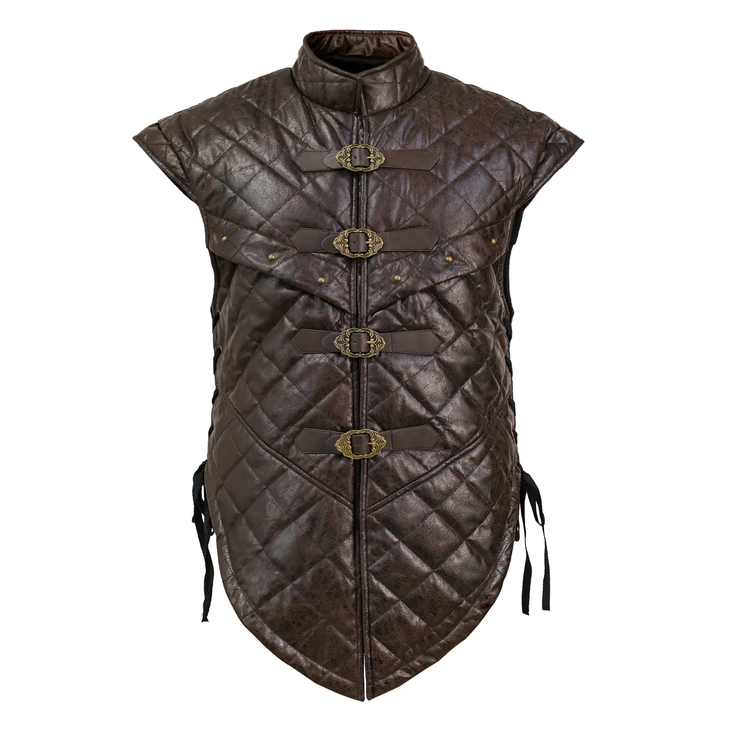 Medieval Suede Sleeveless Vest