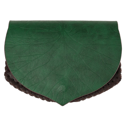 Medieval Leaf Belt Bag with Belt